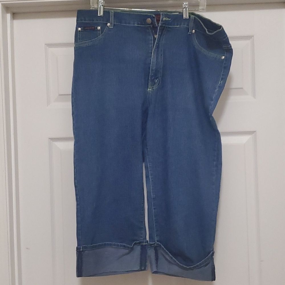 ❣️SPLASH woman blue green jean